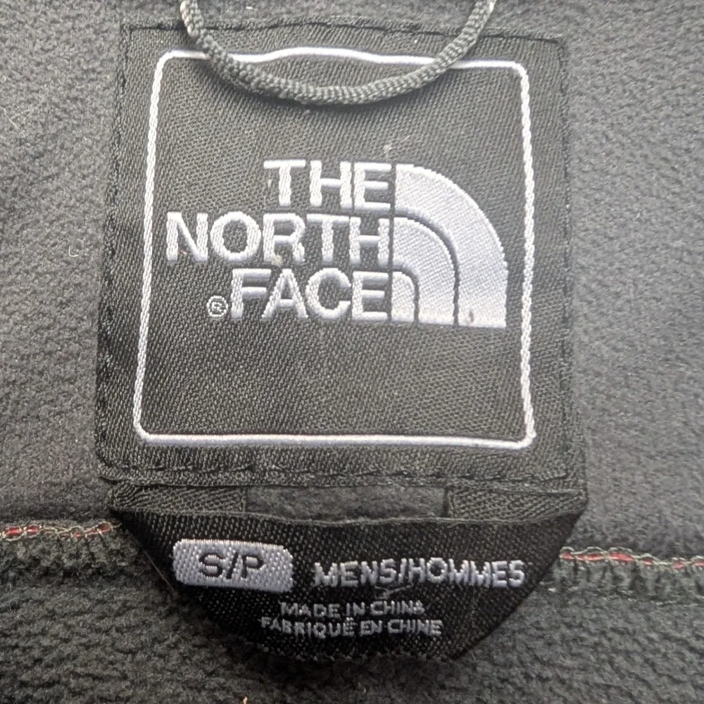 The North Face Apex Bionic Jacket Mens Small Red Grey Softshell Windproof Zip